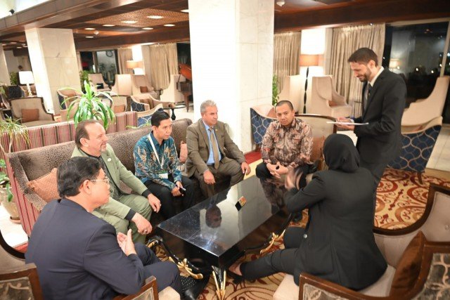 Temui Delegasi Suriah, Gilang Dhielafararez Dukung Hentikan Agresi Israel Terhadap Palestina