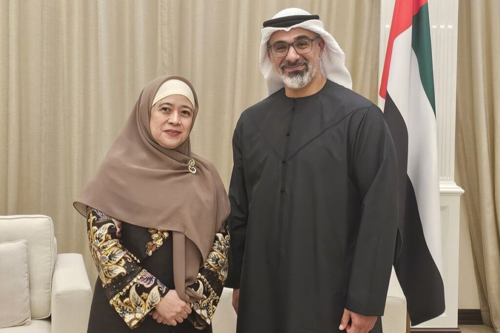 Bertemu Putra Mahkota Abu Dhabi di UEA, Puan Suarakan Gagasan tentang Perempuan