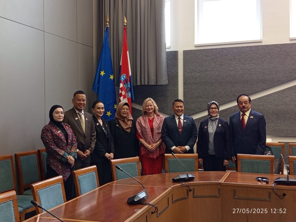BKSAP Kunjungi Parlemen Kroasia, Pererat Hubungan Diplomatik