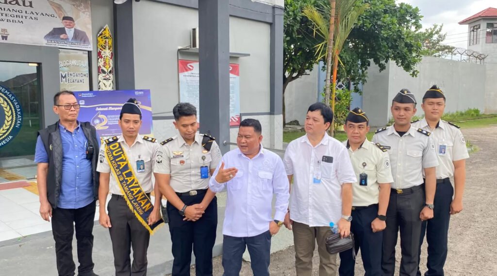 Sidak Rutan Tamiang Layang, Bias Layar Pastikan Hak Warga Binaan