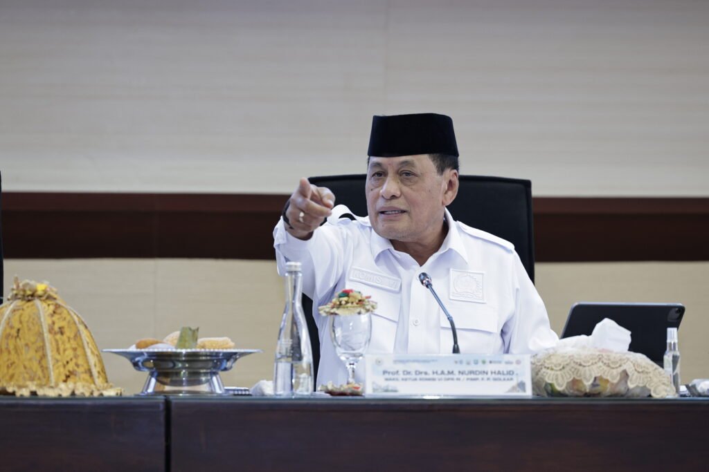 Kaji Investasi Conch Cement, Nurdin Halid: Pastikan Tak Ganggu Industri Semen Nasional