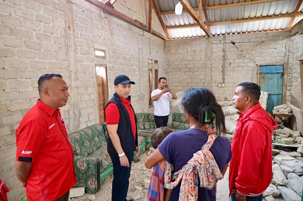 Tinjau Kerusakan Pascagempa, Stevano Dorong Percepatan Pemulihan Warga