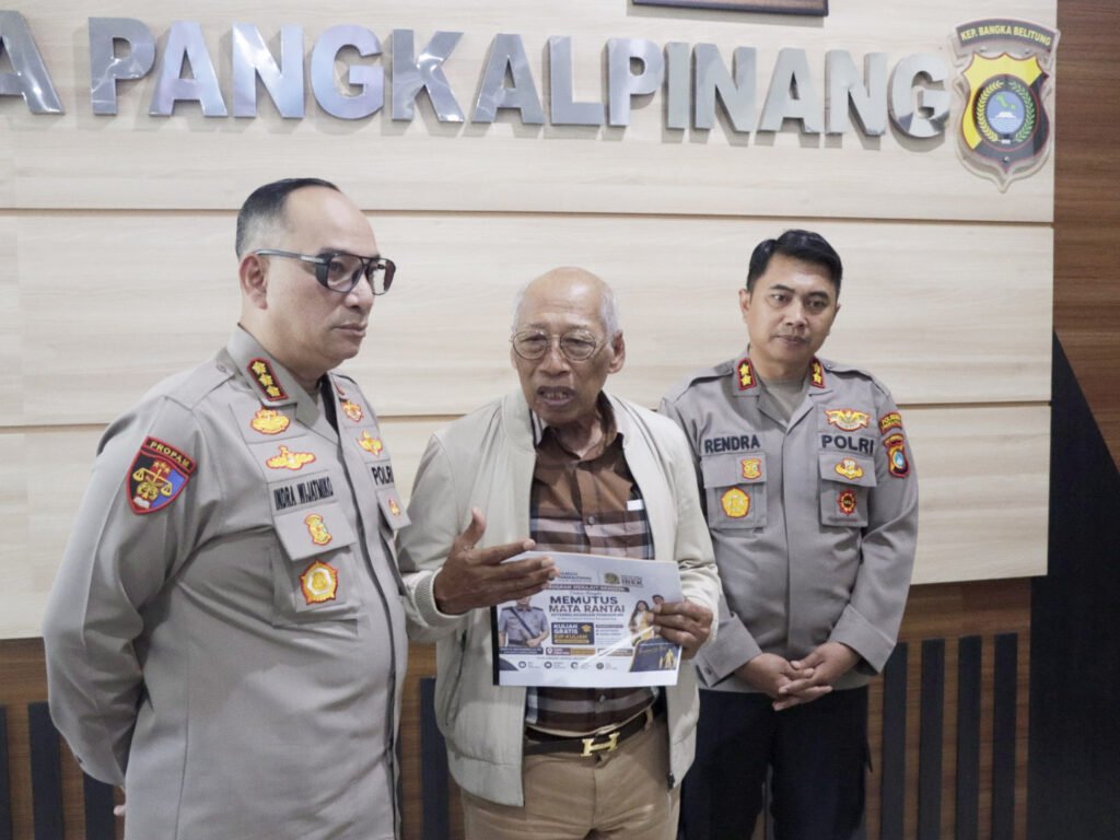 Legislator Apresiasi Program Polresta Pangkalpinang Bantu Pendidikan Anak SD hingga Perguruan Tinggi